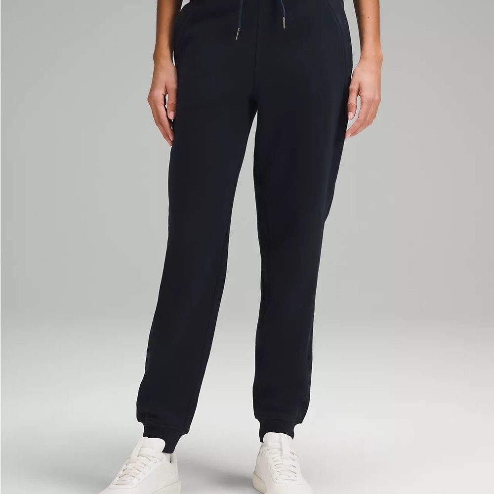 Lululemon Scuba High Rise Joggers Full Length Black - Picture 1 of 5